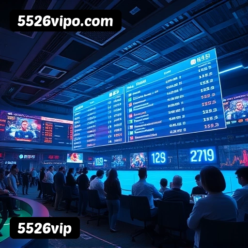 Apostas esportivas na 5526vip — ilustração editorial